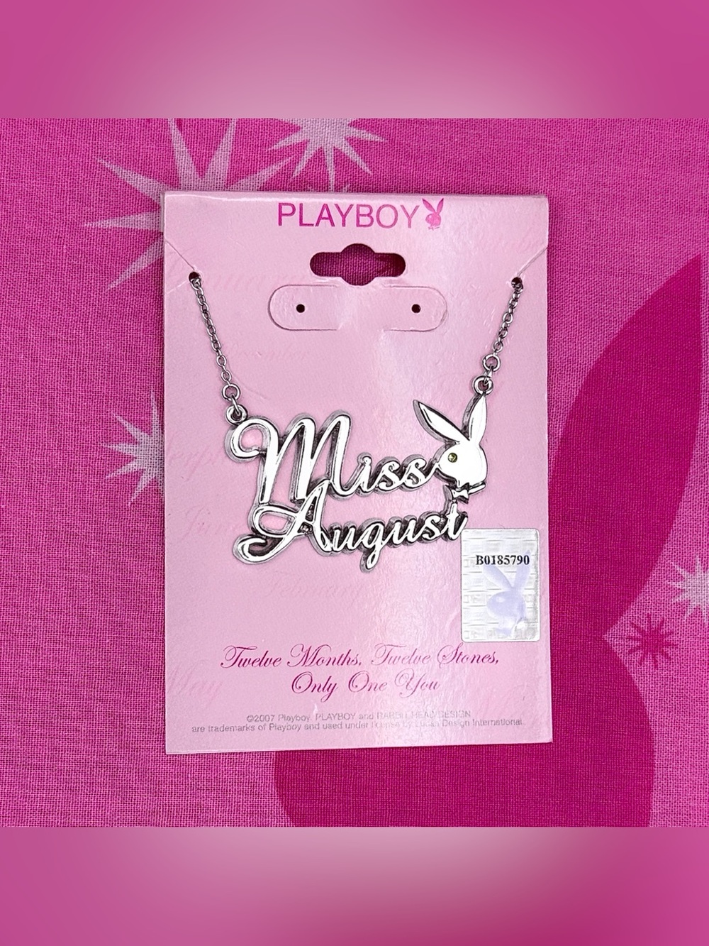 Playboy Miss August Necklace